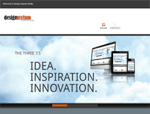 Tablet Screenshot of designasylumstudio.com